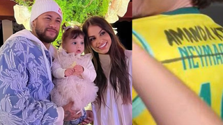 Camisa de Neymar Jr. 'vandalizada' e ausência da filha Helena na Copa: Amanda Kimberlly se pronuncia sobre polêmicas: 'Não foi por vontade minha'