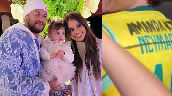 Camisa de Neymar Jr. 'vandalizada' e ausência da filha Helena na Copa: Amanda Kimberlly se pronuncia sobre polêmicas: 'Não foi por vontade minha'
