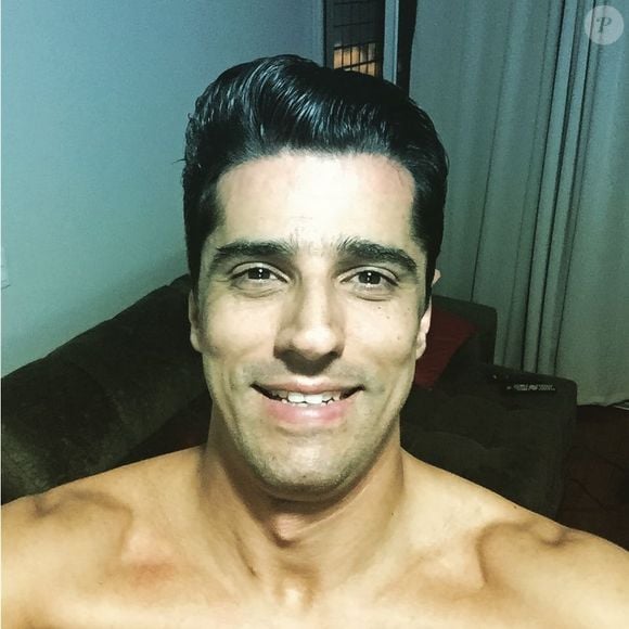 Em raras exceções, Alberto Cowboy lembrou o público de seu visual no 'BBB 7'