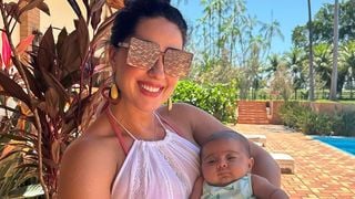 Reencarnação? Graciele Lacerda mostra nova foto da filha com Zezé Di Camargo e aparência da bebê choca a web: 'Coisa de Deus'