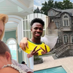 Virgínia está no castelo de Vini Jr. durante a Copa 2026? Novas fotos da influenciadora levantam suspeita sobre hospedagem em imóvel de luxo