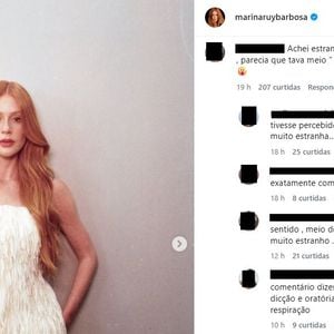 Martina Ruy Barbosa virou assunto na web