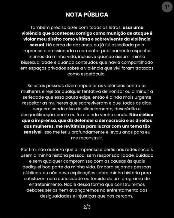 Filha de Solange Couto se pronuncia: leia comunicado na íntegra (parte 2)