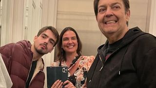 Filho admite limitações de Faustão e revela que Natal do apresentador será em casa: 'Evoluindo o quadro sempre'