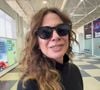 No final do voo, Luciana Gimenez ainda criticou o piloto
