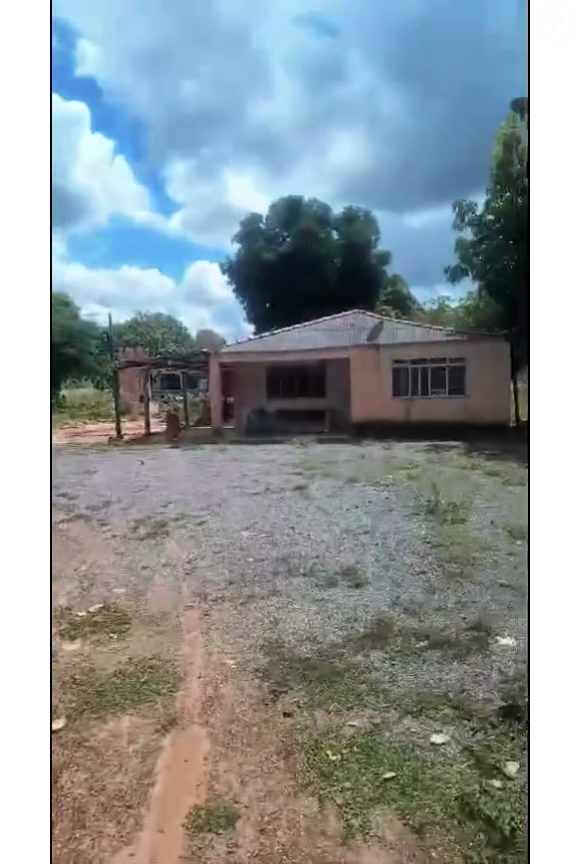 Casa de Chaiany ainda está em obras e algumas paredes permanecem sem pintura