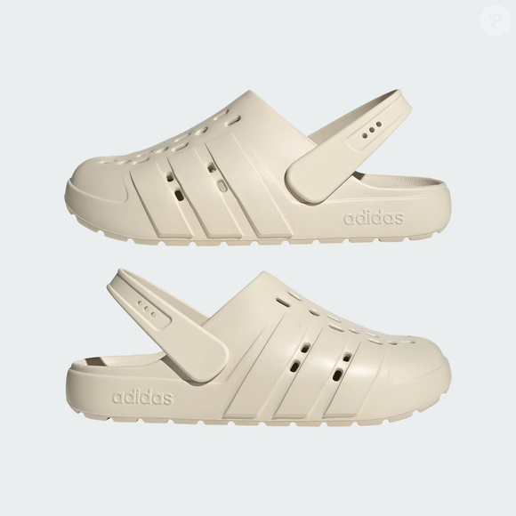 À venda no site da Adidas por R$ 299,99, esse chinelo é o mais recente da linha de itens essenciais para momentos de descanso