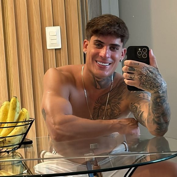 Tiago Ramos, ex-namorado de Nadine Gonçalves, mãe de Neymar, é o ‘sonho de consumo’ de Luiza Ambiel