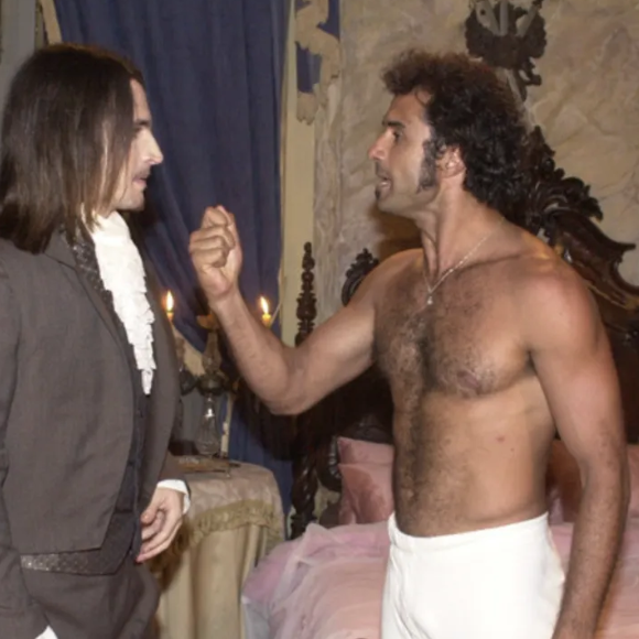 Dom Pedro I de Marcos Pasquim na minissérie O Quinto dos Infernos era invejado pelo irmão, Miguel, papel de Caco Ciocler