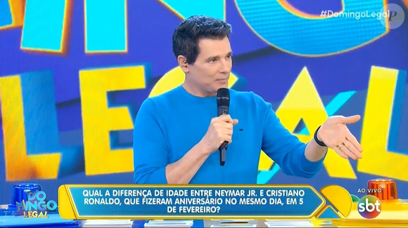 Celso Portiolli fica surpreso com revelação de Bacci