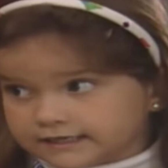 Viviane Pinheiro interpretou a menina Paty na novela 'A Viagem,' com apenas 5 anos de idade.