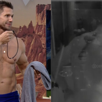 ‘BBB 22’... Ops, ‘26’: Jonas Sulzbach cumpre promessa e toma banho completamente nu; veja imagens