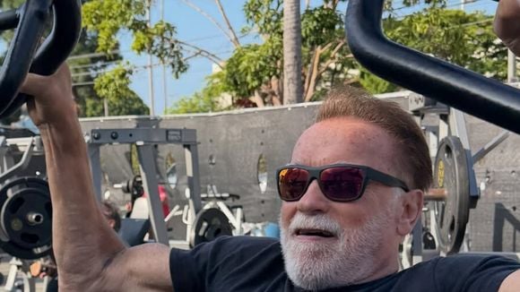 Arnold Schwarzenegger, aos 79 anos: 'Desde que comecei no fisiculturismo, nos últimos quatorze anos, só fiquei doente duas ou três vezes'