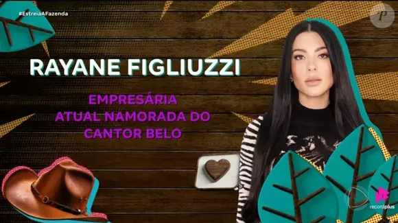 Ray Fligliuzzi, 27 anos - Empresária e influenciadora, musa de escola de samba (Unidos de Vila Isabel); ganhou maior visibilidade por seu relacionamento com o cantor Belo