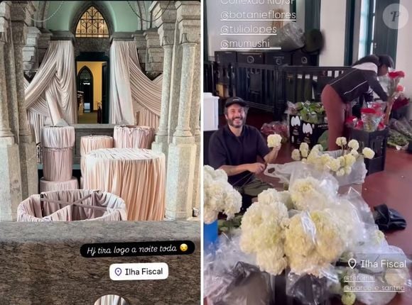 A decoradora Patricia Vaks também está entre os fornecedores da festa, ao lado de Carol Sampaio, responsável pela empresa CS.Cerimonial