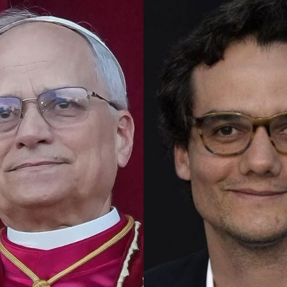 Muitos usuários das redes sociais notaram certa semelhança entre o Papa Leão XIV e o ator Wagner Moura.