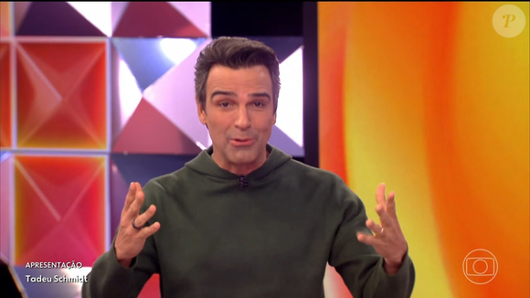Tadeu Schmidt explicou a dinâmica da semana no BBB 26 nesta quinta-feira (26)