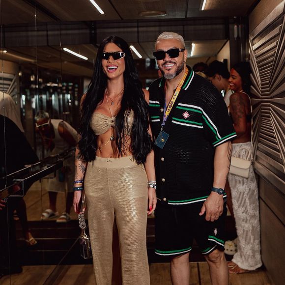 Belo atualmente namora a modelo Rayane Figliuzzi