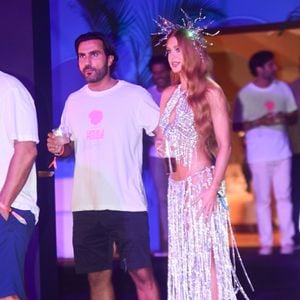 Marina Ruy Barbosa curtiu o Carnaval 2025 com o noivo, o herdeiro bilionário Abdul Fares