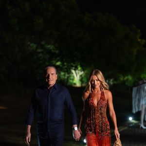 Ana Paula Siebert e Roberto Justus foram a uma festa de luxo na Bahia