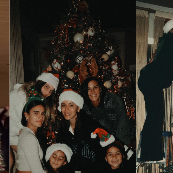 Anitta decorou o Natal entre amigas e mostrou que o charme está nos detalhes feitos à mão