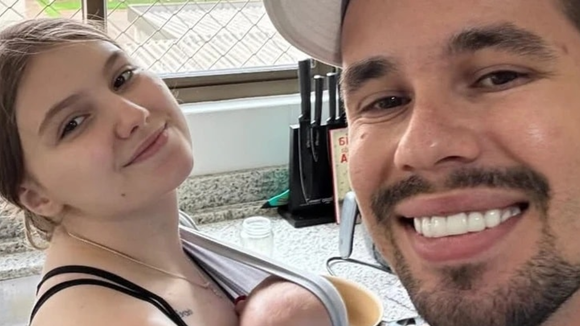 Nova namorada de Lucas Borbas conheceu Isabel Veloso em UTI neonatal após nascimento prematuro de filho: ‘Gratidão’