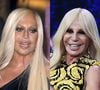 Donatella Versace antes e depois em 50 fotos: você vai se chocar com a transformação da famosa em 36 anos