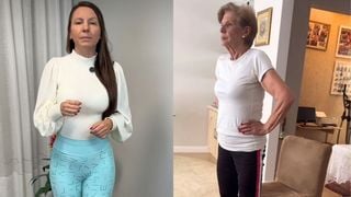 Vanessa de Andrade, professora de Pilates: 'Esta sequência de quatro exercícios com uma cadeira e uma vassoura é perfeita para fortalecer as pernas a partir dos 60 anos'