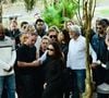 Li Martins acompanhou de perto o sepultamento do corpo do marido