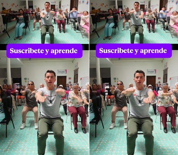 2. Movimento de bombeamento dos braços em extensão anterior