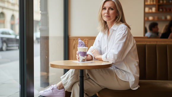 Adidas por menos de R$ 220: achei o tênis no tom 'ube' que acompanha o reinado do superalimento roxo que viralizou no mundo e promete ser o sabor do ano
