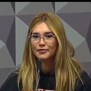 Virginia Fonseca deu o seu depoimento na CPI das Bets, durante a manhã desta terça-feira (13), em Brasília/DF.