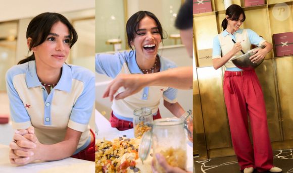 Reconhecido pela originalidade e criatividade, Grolet recebeu Bruna em Paris para gravar a preparação da receita