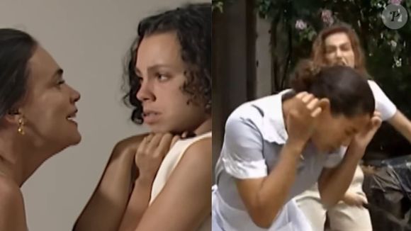 Helena conta a verdade para Joyce sobre suas origens na novela istória de Amor