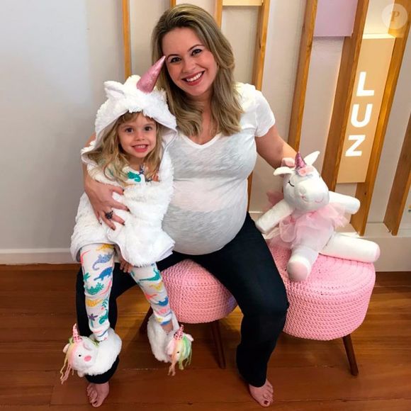 Mari Bridi e Rafael Cardoso são pais de Aurora, nascida em 2014