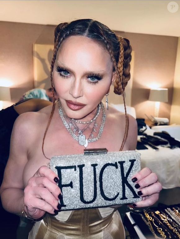Madonna afirmou que sua imagem ficou distorcida pelas lentes das câmeras
