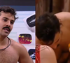 Mateus, do 'BBB 25', se descuida ao trocar de roupa, mostra demais e web reage: 'Pagou pintinho’