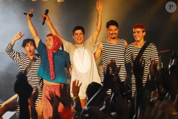 Foto do último show dos Mamonas Assassinas