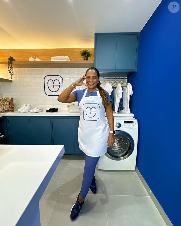 Marcia Gama é mãe de Oruam e empreendedora: tem uma empresa especializada em lavagem de calçados e uma loja de roupas