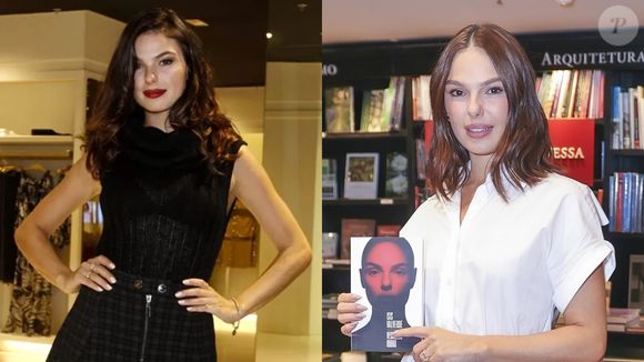 Antes e depois de Isis Valverde: o tempo também foi generoso com a atriz, que hoje está com a beleza mais destacada