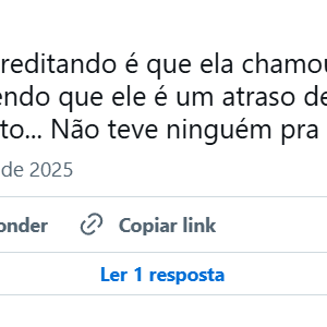 Usuários fizeram críticas à fala da personagem Maria de Fátima nas redes sociais, como no X (antigo Twitter).