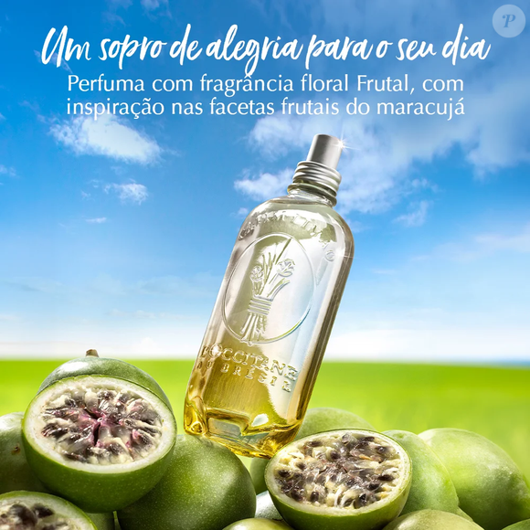 Para quem prefere perfumes com sensação de frescor, Capim-Limão Maracujá reúne notas cítricas de tangerina verde, laranja amarga e bergamota com maracujá, gengibre, almíscar e âmbar