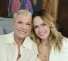 Ana Paula Renault e Xuxa se encontraram em uma gravação para o 'Fantástico'