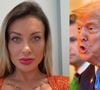 'Para de criar alarde sem responsabilidade': Andressa Urach é detonada na web após pedir perdão a Donald Trump por 'vandalismo' em vídeo