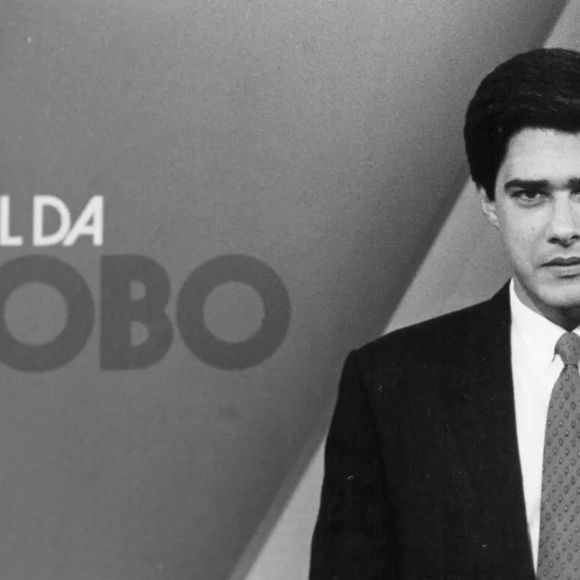 Em 1989, William Bonner também assumiu a bancada do Jornal da Globo, um ano depois do 'Fantástico'