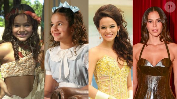 Antes e depois de Bruna Marquezine: da primeira novela da Globo aos 30 anos, veja 37 fotos com a evolução da atriz ao longo da carreira!