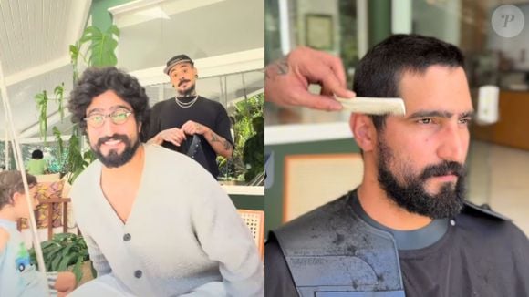 Renato Góes mudou o visual para viver Heitor em 'Quem ama cuida'