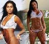 Com o passar dos anos, Gracyanne Barbosa começou a definir mais seu corpo