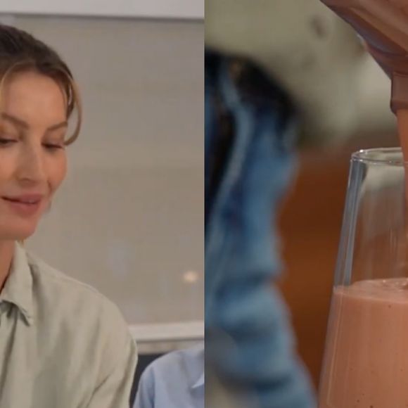Vitamina de Gisele Bündchen: com banana e melancia, modelo tem receita favorita para emagrecimento - é simples e só tem 4 ingredientes