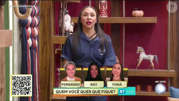 Yoná Sousa enfrenta a Roça contra Rayane e Fernando